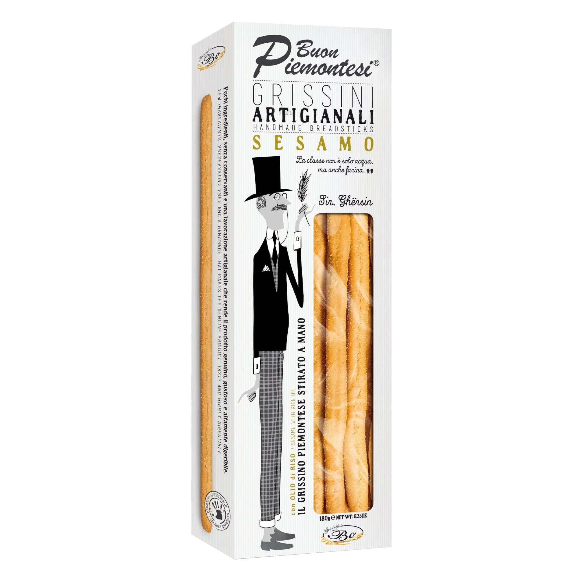 Gressins au sésame 180g