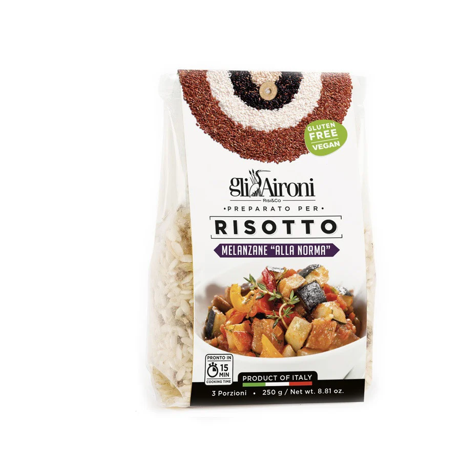 Risotto aux aubergines "alla norma" 250g