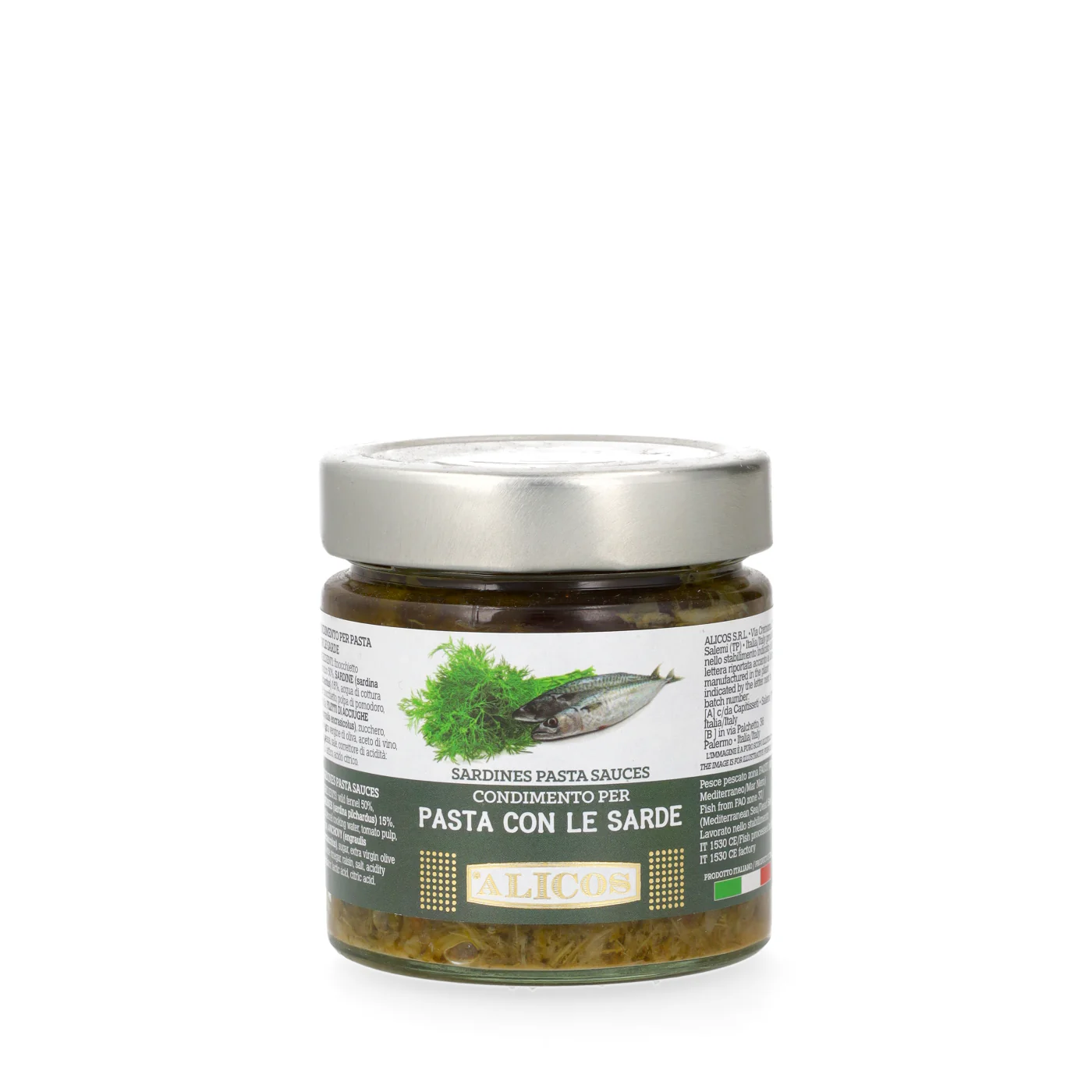 Sauce fenouil et sardines 180g